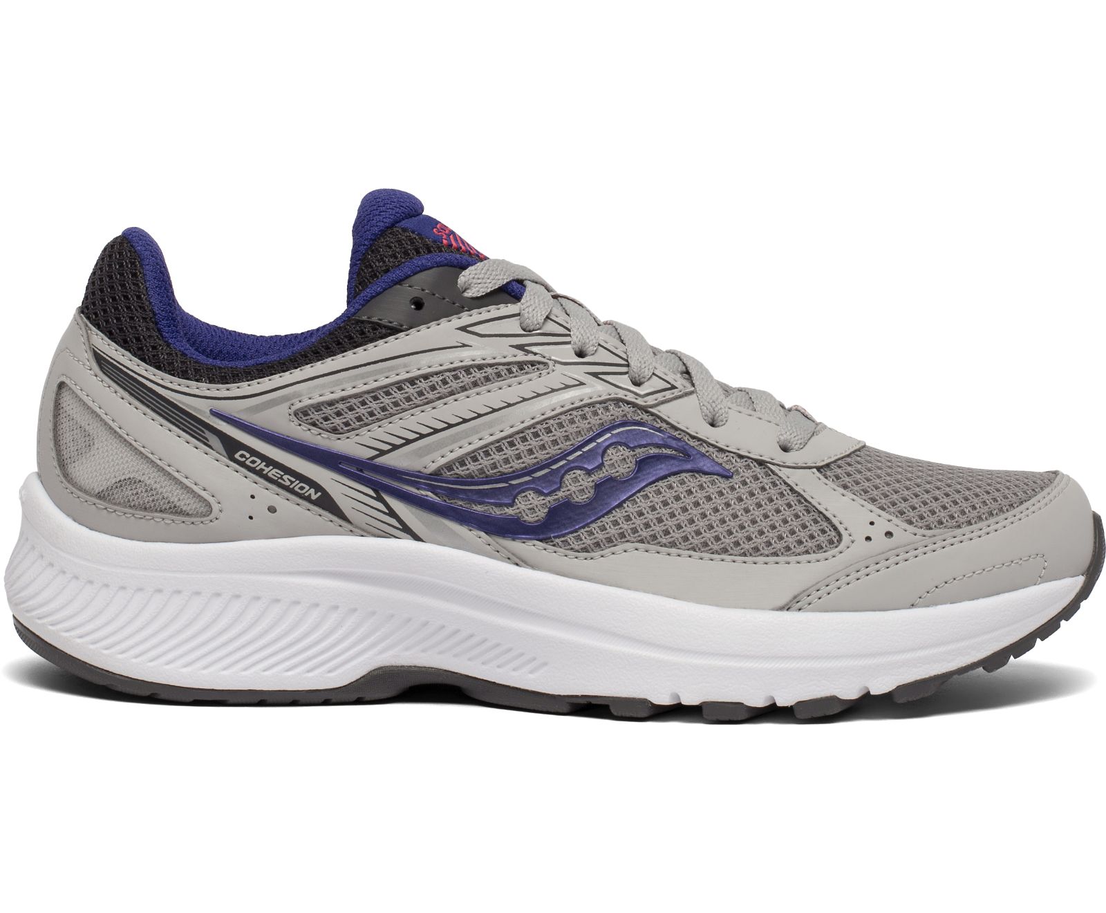 Tenis Para Correr Saucony Cohesion 14 Mujer Grises Morados | México 095JPQJ